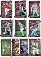 St. Louis Cardinals 2025 Topps Complete Mint Hand Collated 21 Card Team Set Featuring Masyn Winn All Star Rookie Cup with Rookie Cards of Michael McGreevy, Michael Helman, Thomas Saggese and Gordon Graceffo Plus
