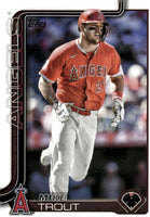 Los Angeles Angels 2025 Topps Complete Mint Hand Collated 22 Card Team Set Featuring Mike Trout and 6 Rookie Cards including Jack Kochanowicz, Niko Kavadas, Gustavo Campero, Caden Dana, Samuel Aldegheri and Bryce Teodosio PLUS