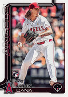 Los Angeles Angels 2025 Topps Complete Mint Hand Collated 22 Card Team Set Featuring Mike Trout and 6 Rookie Cards including Jack Kochanowicz, Niko Kavadas, Gustavo Campero, Caden Dana, Samuel Aldegheri and Bryce Teodosio PLUS