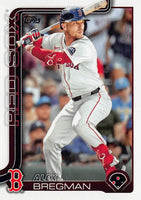 Boston Red Sox 2025 Topps Complete Mint 23 Card Team Set Featuring Trevor Story, Alex Bregman, Jarren Duran and Ceddanne Rafaela with Nick Sogard, Richard Fitts and Zach Penrod Rookie Cards Plus
