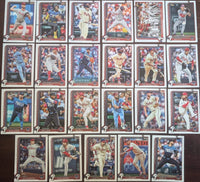 Philadelphia Phillies 2025 Topps Complete Mint 23 Card Team Set Featuring Bryce Harper, Kyle Schwarber and Trea Turner with Rookie Cards of Tyler Phillips, Seth Johnson and Michael Mercado Plus