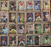 Arizona Diamondbacks 2025 Topps Complete Mint Hand Collated 24 Card Team Set Featuring Corbin Carroll Zac Gallen and Ketel Marte with Yilber Diaz, Del Castillo and Cristian Mena Rookie Cards Plus
