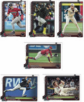 Arizona Diamondbacks 2025 Topps Complete Mint Hand Collated 24 Card Team Set Featuring Corbin Carroll Zac Gallen and Ketel Marte with Yilber Diaz, Del Castillo and Cristian Mena Rookie Cards Plus