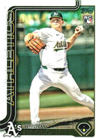 Oakland Athletics 2025 Topps Complete Mint 24 Card Team Set Featuring Mason Miller, Tyler Soderstrom and Zack Gelof with Rookie Cards of Jacob Wilson, Brady Basso, J.T. Ginn and Grant Holman Plus