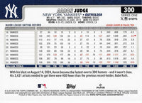 New York Yankees 2025 Topps Complete Mint 26 Card Team Set Featuring Aaron Judge on 3 Different Cards with Will Warren, Carlos Narvaez, Ben Rice and Duke Ellis Rookie Cards Plus