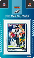 2025 DONRUSS Football COMPLETE Run of 32 Different Individual Team Sets including Chiefs, Patriots, Cowboys, Packers, Jaguars, Bears and 26 Others