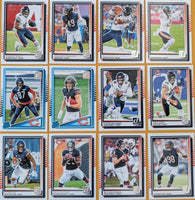 Chicago Bears 2025 Donruss Factory Sealed 12 Card Team Set Featuring Caleb Williams with Rated Rookie Cards of Colston Loveland and Luther Burden III Plus