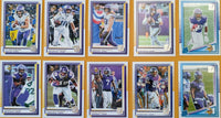 Minnesota Vikings 2025 Donruss Factory Sealed Team Set Featuring Jordan Addison, JJ McCarthy and Justin Jefferson with 2 Rated Rookie Cards Plus