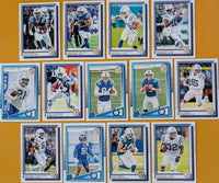 Indianapolis Colts 2025 Donruss Factory Sealed 12 Card Team Set Featuring Jonathan Taylor, Edgerrin James and Eric Dickerson with 4 Rated Rookie Cards Plus