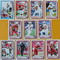 Arizona Cardinals 2025 Donruss Factory Sealed Team Set Featuring Kyler Murray and Will Johnson Rated Rookie Card Plus