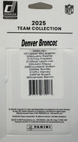 Denver Broncos 2025 Donruss Factory Sealed 11 Card Team Set Featuring Bo Nix 2nd Year Card, John Elway and 3 Rated Rookie Cards Plus