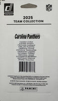 Carolina Panthers 2025 Donruss Factory Sealed Team Set Featuring Bryce Young and Luke Kuechly with 3 Rated Rookie Cards Plus