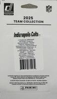 Indianapolis Colts 2025 Donruss Factory Sealed 12 Card Team Set Featuring Jonathan Taylor, Edgerrin James and Eric Dickerson with 4 Rated Rookie Cards Plus