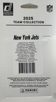 New York Jets 2025 Donruss Factory Sealed 13 Card Team Set Featuring Garrett Wilson and Justin Fields with 3 Rated Rookie Cards Plus