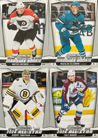 2024 2025 Upper Deck O Pee Chee Hockey Series Complete Mint 600 Card Set with Short Printed Marquee Rookies including Macklin Celebrini, Lane Hutson and Matvei Michkov Plus