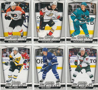 2024 2025 Upper Deck O Pee Chee Hockey Series Complete Mint 600 Card Set with Short Printed Marquee Rookies including Macklin Celebrini, Lane Hutson and Matvei Michkov Plus