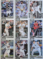 Chicago White Sox 2026 Topps Complete Mint Hand Collated 18 Card Team Set Featuring Rookie Cards of Colson Montgomery and Munetaka Murakami Plus