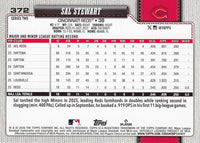 Cincinnati Reds 2026 Topps Complete Mint 22 Card Team Set Featuring Rookie Cards of Zach Maxwell, Will Banfield, Chase Burns and Sal Stewart