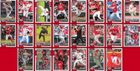 Cincinnati Reds 2026 Topps Complete Mint 22 Card Team Set Featuring Rookie Cards of Zach Maxwell, Will Banfield, Chase Burns and Sal Stewart
