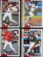 Cleveland Guardians 2026 Topps Complete Mint 23 Card Hand Collated Team Set Featuring Rookie Cards of C.J. Kayfus, Parker Messick, Chase DeLauter, George Valera and Petey Halpin