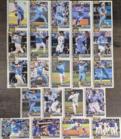 Kansas City Royals 2026 Topps Complete Mint 23 Card Hand Collated Team Set Featuring Bobby Witt Jr and Salvador Perez with Rookie Cards of Luinder Avila, Jac Caglianone and Carter Jensen Plus
