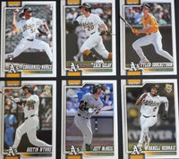 Oakland Athletics 2026 Topps Complete Mint 25 Card Team Set Featuring 6 Rookies and 2 Different Nick Kurtz Cards Plus