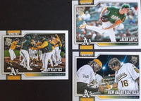 Oakland Athletics 2026 Topps Complete Mint 25 Card Team Set Featuring 6 Rookies and 2 Different Nick Kurtz Cards Plus
