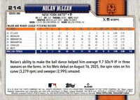 New York Mets 2026 Topps Complete Mint 29 Card Hand Collated Team Set with Rookie Cards of Nolan McLean, Jonah Tong, Jonathan Pintaro and Alejandro Carrillo Plus