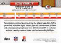 Kansas City Chiefs 2026 Topps Football Complete Mint 14 Card Team Set Featuring Patrick Mahomes II, Travis Kelce and Kenneth Walker III with 5 Rookie Cards Plus