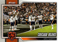 Chicago Bears 2026 Topps Football Complete 13 Card Team Set Featuring Caleb Williams, D'Andre Swift and Kyle Monangai with Rookie cards of Dillon Thieneman, Logan Jones and Zavion Thomas. Plus