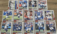 Buffalo Bills 2026 Topps Football Complete 14 Card Team Set Featuring Josh Allen, James Cook, Khalil Shakir and Rookie Cards of David Igbinosun, Skyler Bell and TJ Parker Plus