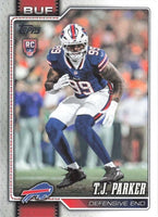 Buffalo Bills 2026 Topps Football Complete 14 Card Team Set Featuring Josh Allen, James Cook, Khalil Shakir and Rookie Cards of David Igbinosun, Skyler Bell and TJ Parker Plus