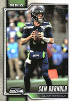 Seattle Seahawks 2026 Topps Football Complete 11 Card Team Set Featuring Sam Darnold and Jaxon Smith-Njigba with Rookie Cards of Jadarian Price and Emmanuel Henderson Jr. Plus