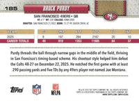 San Francisco 49ers 2026 Topps Football Complete 10 Card Team Set Featuring Brock Purdy, Christian McCaffrey, Mike Evans and George Kittle with Rookie Cards of De’Zhaun Stribling, Romello Height and Kaelon Black Plus