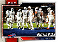 Buffalo Bills 2026 Topps Football Complete 14 Card Team Set Featuring Josh Allen, James Cook, Khalil Shakir and Rookie Cards of David Igbinosun, Skyler Bell and TJ Parker Plus