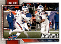 Buffalo Bills 2026 Topps Football Complete 14 Card Team Set Featuring Josh Allen, James Cook, Khalil Shakir and Rookie Cards of David Igbinosun, Skyler Bell and TJ Parker Plus
