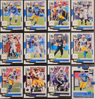 Los Angeles Chargers 2022 Donruss Factory Sealed Team Set with a Rated Rookie Card of Isaiah Spiller