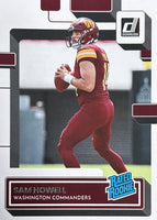 Washington Commanders 2022 Donruss Factory Sealed Team Set with 4 Rated Rookie Cards including Sam Howell Plus