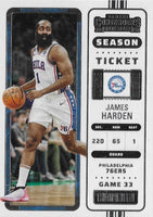 James Harden 2022 2023 Panini Contenders Season Ticket Series Mint Card #8