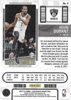 Kevin Durant 2022 2023 Panini Contenders Season Ticket Series Mint Card #4