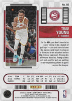 Trae Young 2022 2023 Panini Contenders Season Ticket Series Mint Card #66