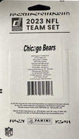 Chicago Bears 2023 Donruss Factory Sealed Team Set with 4 Rated Rookie Cards