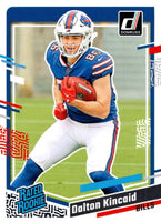 Buffalo Bills 2023 Donruss Factory Sealed Team Set with 3 Rated Rookie Cards