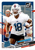 Buffalo Bills 2023 Donruss Factory Sealed Team Set with 3 Rated Rookie Cards