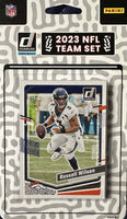 Denver Broncos 2023 Donruss Factory Sealed Team Set featuring a Rated Rookie Card of Marvin Mims
