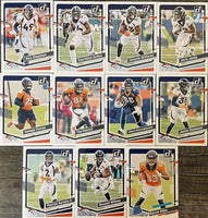 Denver Broncos 2023 Donruss Factory Sealed Team Set featuring a Rated Rookie Card of Marvin Mims