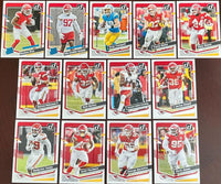 Kansas City Chiefs 2023 Donruss Factory Sealed Team Set with Patrick Mahomes and 2 Rated Rookie Cards