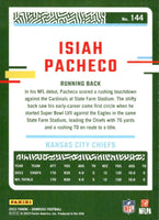 Isiah Pacheco 2023 First Donruss Series Mint Card #144