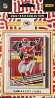 Kansas City Chiefs 2023 Donruss Factory Sealed Team Set with Patrick Mahomes and 2 Rated Rookie Cards