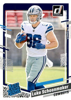 Dallas Cowboys 2023 Donruss Factory Sealed Team Set with 4 Rated Rookie Cards